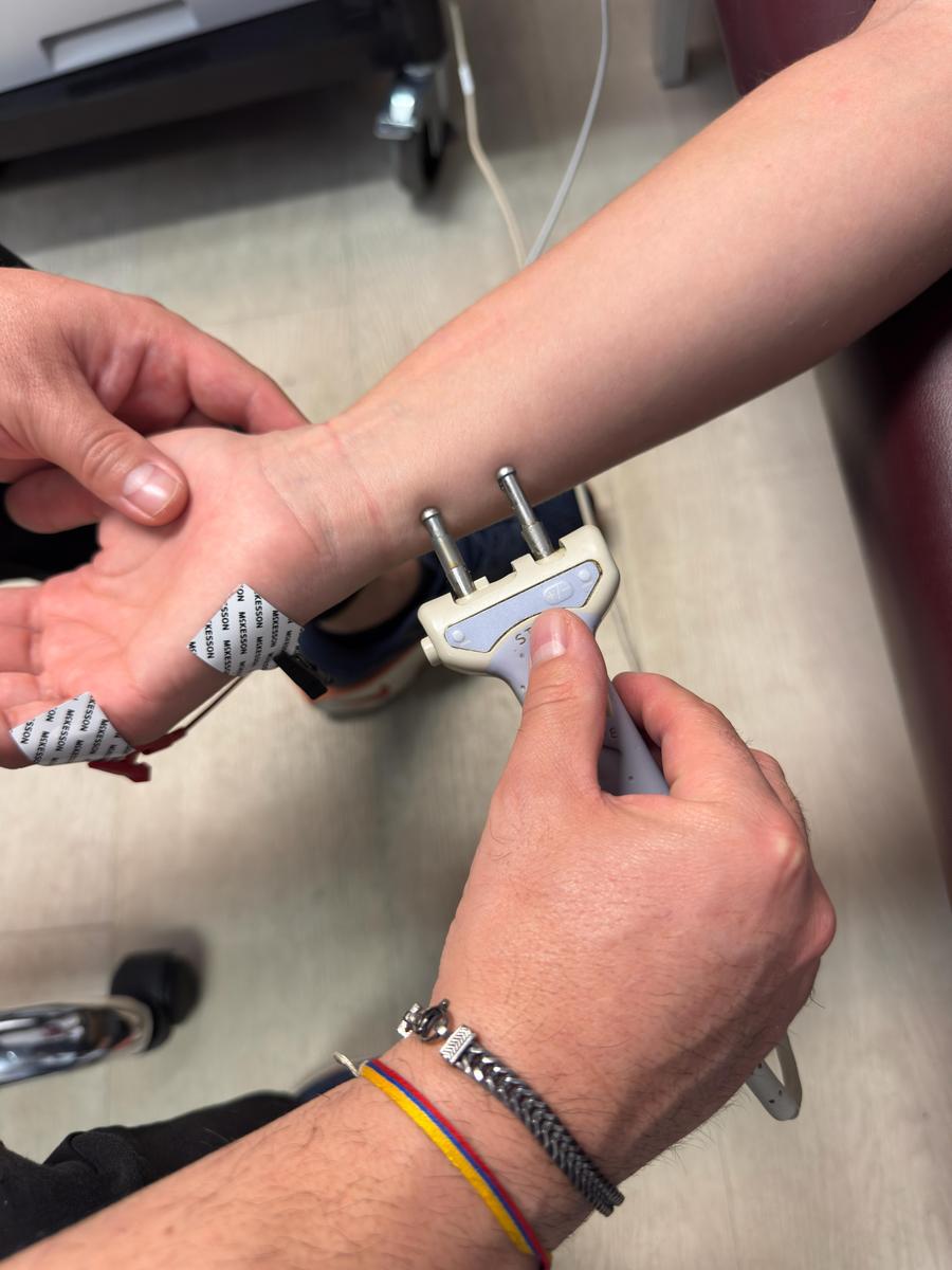 Nerve conduction neck
